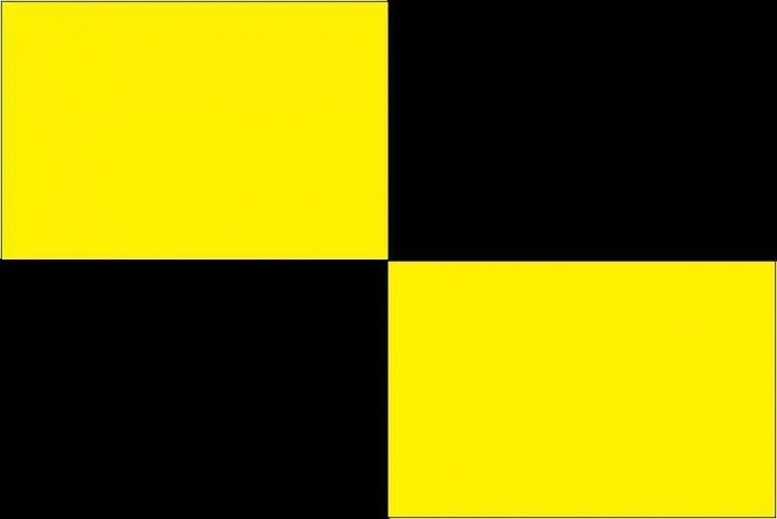 12 x 9 Code Flag L Polyester