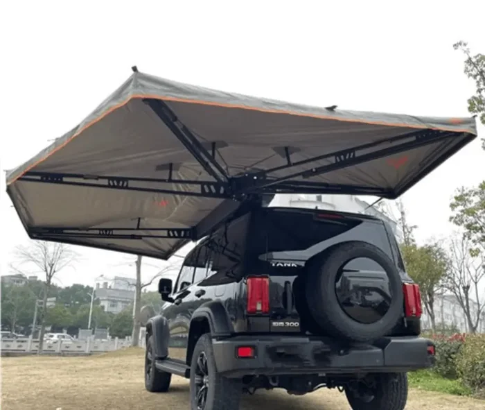 270° awning XL Overland Self-Supporting BULLFACE 470 Left