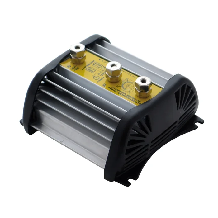 3-Output Battery Isolator 3X70A – Automatic Voltage Drop Distributor for Efficient Multi-Battery Charging in Boating and Yachting Applications