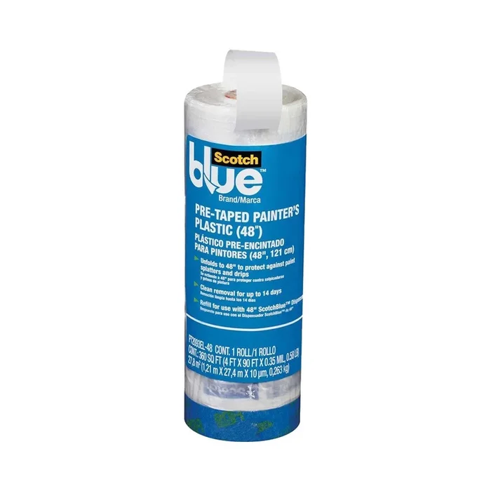 3M ScotchBlue Pre-Taped Painter’s Plastic Refill