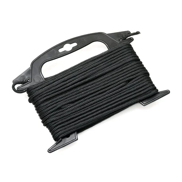 75 FEET SOLID BLACK PP ROPE WITH WI