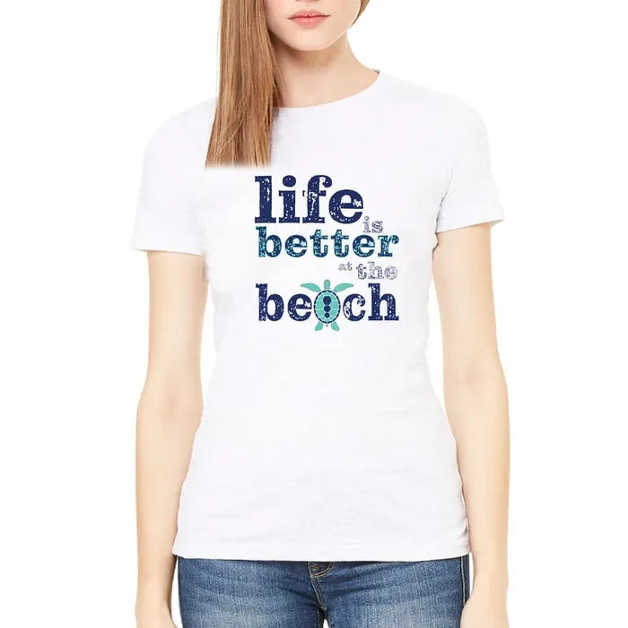 “Life Is Better At The Beach” Turtle Tee