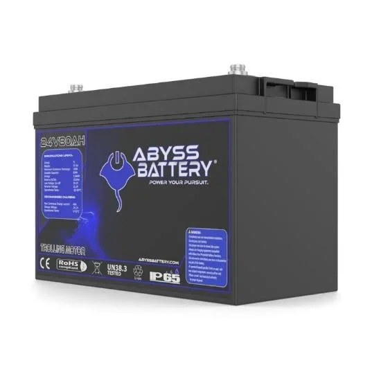 ABYSS Group 24 – Deep Cycle + Trolling w/Bluetooth | AB-24V60-BT *DROP-SHIP ITEM. 3 UNIT MINIMUM FOR FREE FREIGHT.