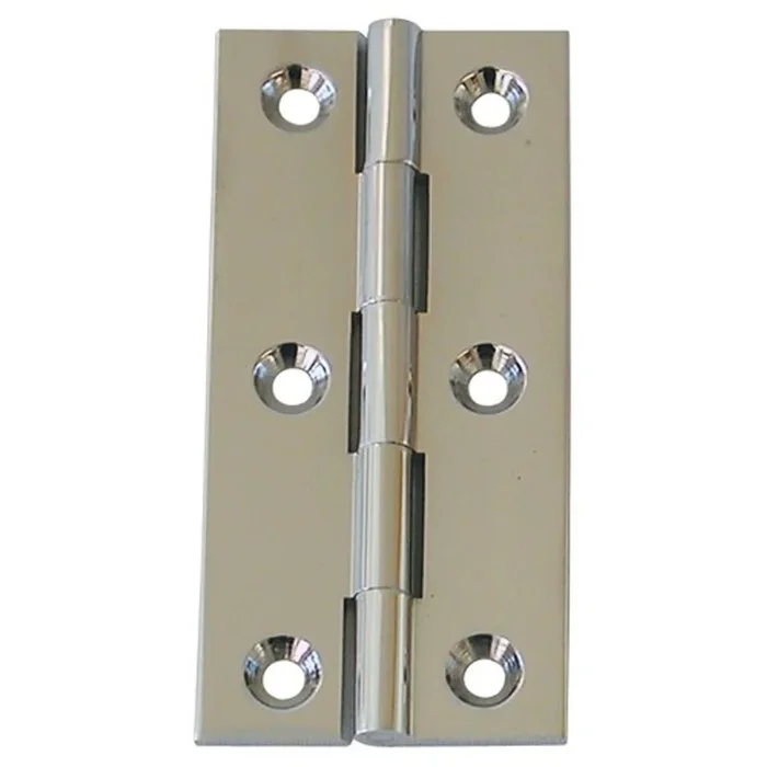 AG Chromed Brass Butt Hinge 2″ x 7/8″