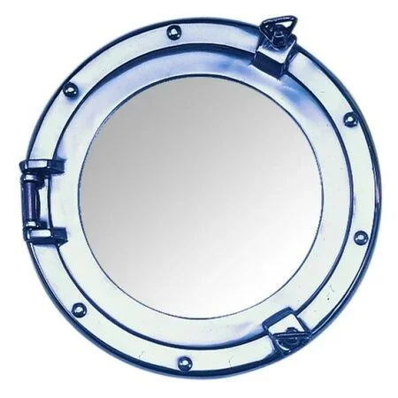 Aluminium Porthole Mirror