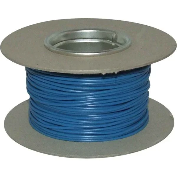 AMC 1 Core 0.5mm² Blue Thin Wall Cable (100m)