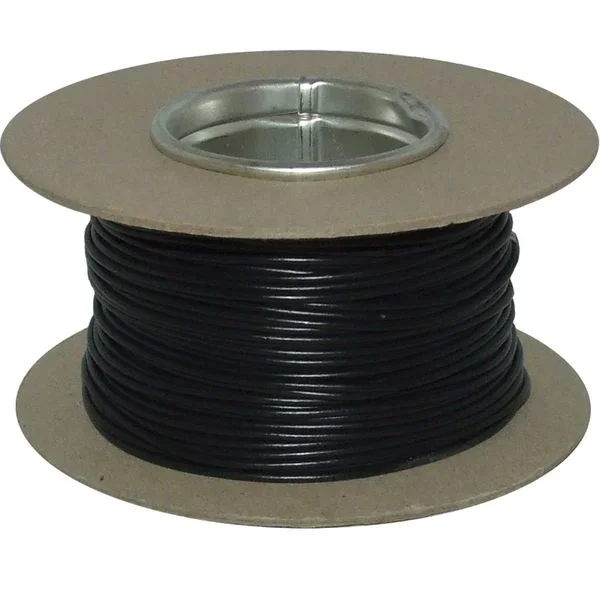 AMC 1 Core 1.5mm² Black Thin Wall Cable (50m)