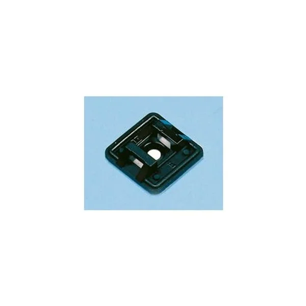 AMC Cable Tie Fixing 25 x 25mm (50) Black