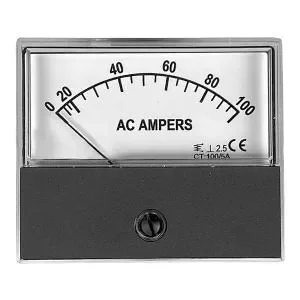 AMPEROMETRO ANALOGICO CA EQUIV. B.S.S. 8258