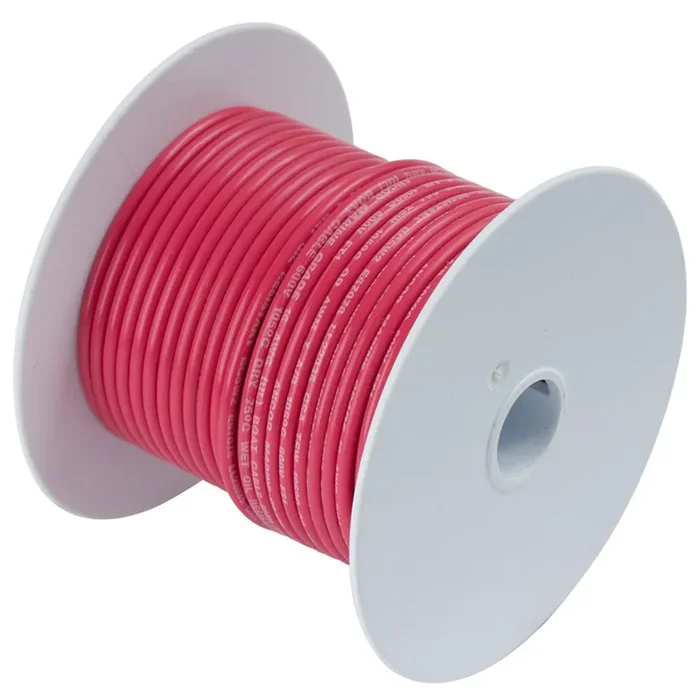 Ancor Red 10 AWG Tinned Copper Wire – 500ft