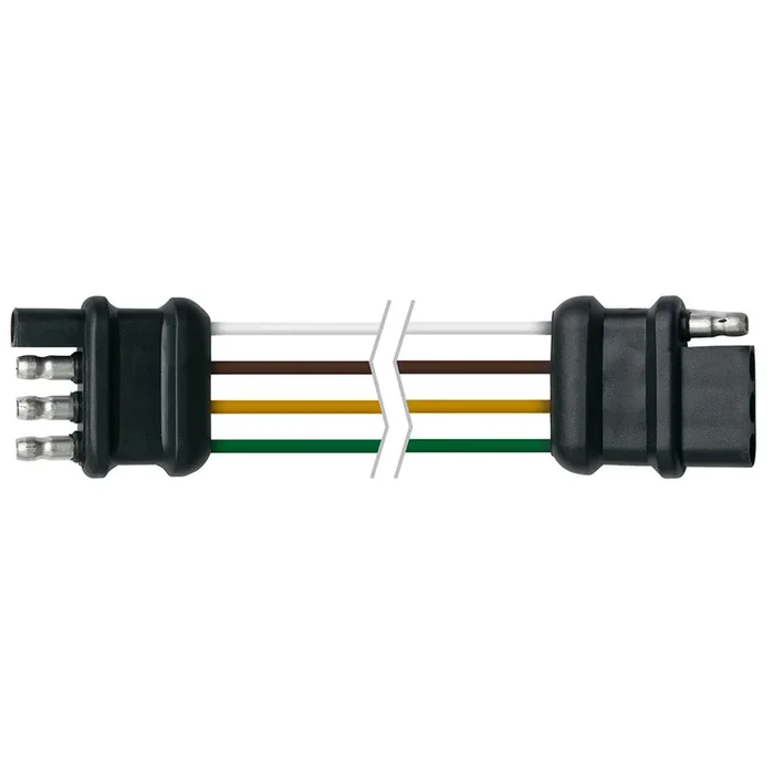 Ancor Trailer Connector-Flat 4-Wire – 12″ Loop [249101]