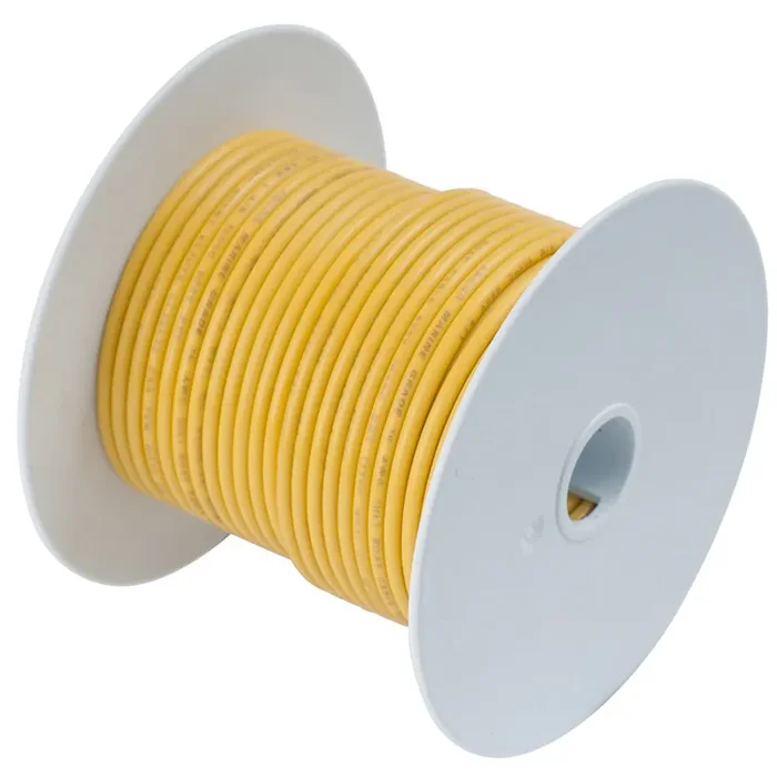 Ancor Yellow 16 AWG Primary Wire – 100ft