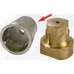 ANODO PER ASSI E ELICHE RADICE RA-2GE Ø 35MM