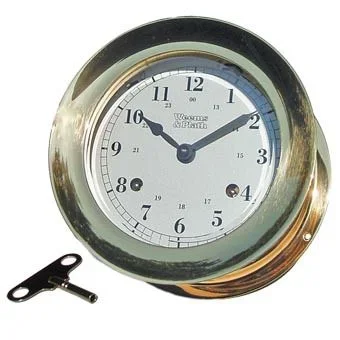 Atlantis 8-Day Wind Ship’s Bell Clock