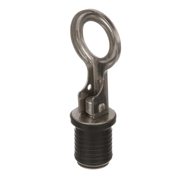 Attwood Snap-Handle Stainless Steel Drain Plug – 1″ Diameter [7520A3]