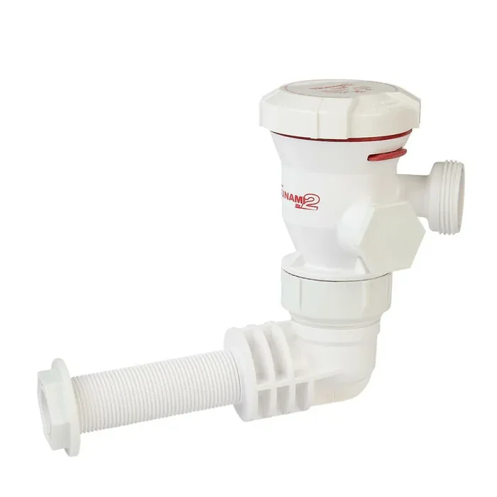 Attwood Tsunami Mk2 T500 Aerator – 12V – 90-Degree Inlet