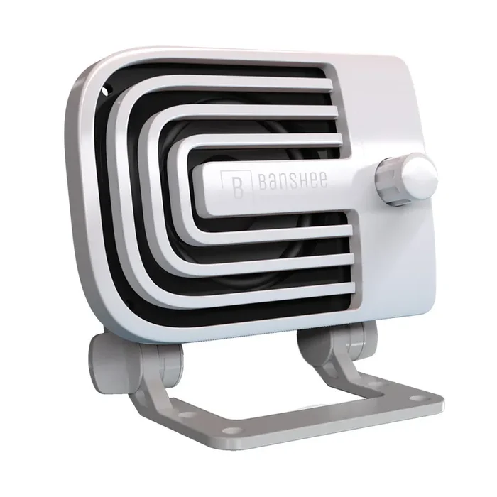 Banshee Marine Active External VHF Speaker – White
