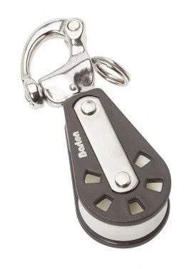 Barton Block Size 3 : Single – Snap Shackle