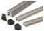 Barton Marine 20mm Bolt Track 1.20 Meter