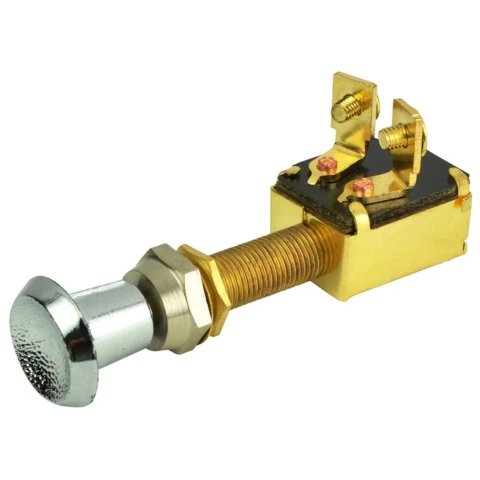 BEP 2-Position SPST Push-Pull Switch w/Contoured Knob – OFF/ON