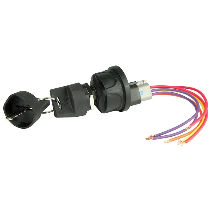 BEP 4-Position Sealed Nylon Ignition Switch – Accessory/OFF/Ignition Accessory/Start [1001603]