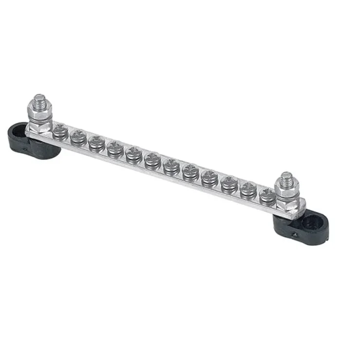 BEP Bus Bar Single 12 Output with Cover (100A)