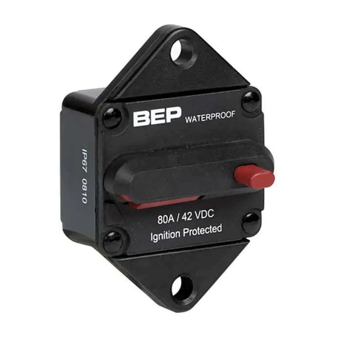 BEP Panel Mount Thermal Circuit Breaker 70A