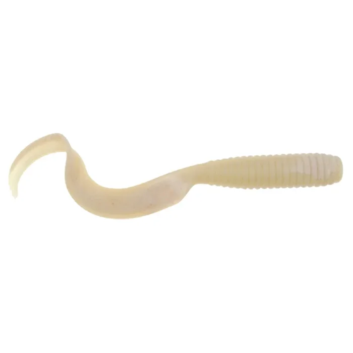 Berkley Gulp! 6″ Grub – White Glow