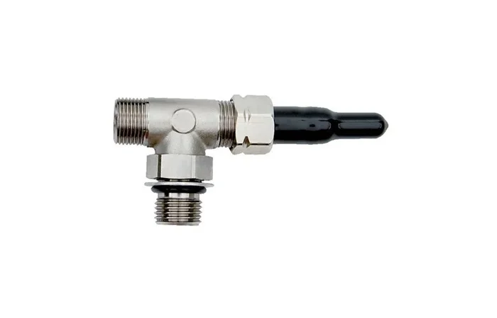 Bleed T for Hydraulic Cylinders 3/8