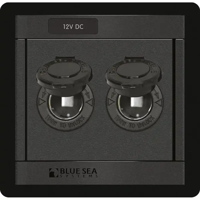 Blue Sea 1472 DC 12V Socket Panel