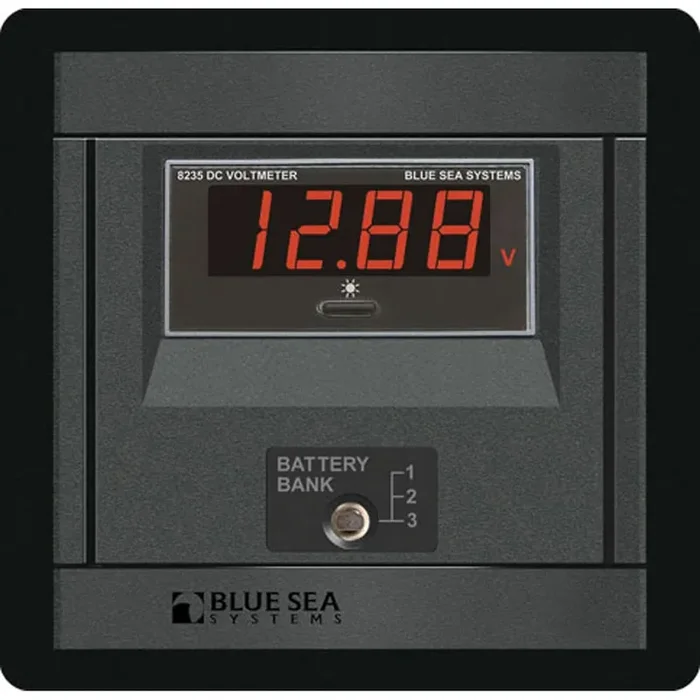 Blue Sea 1474 DC Digital Voltmeter Panel – 1474