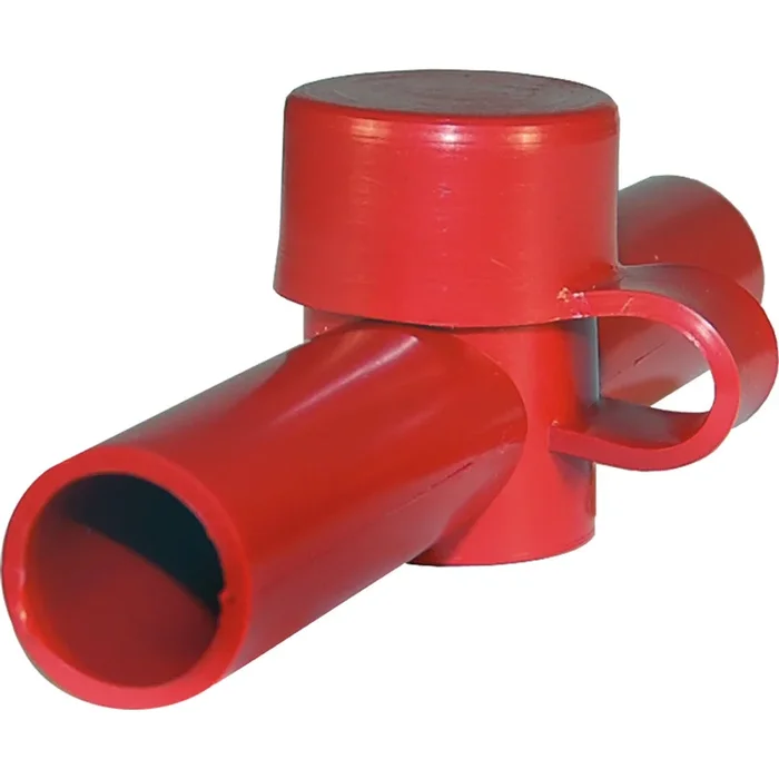 Blue Sea 4003 Cable Cap Dual Entry – Red [4003]