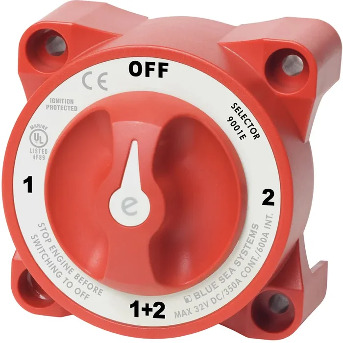 Blue Sea 9001e e-Series Battery Switch Selector – 9001E