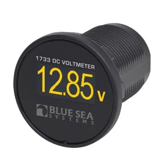 BLUE SEA Meter Mini OLED DC Voltage | 1733-BSS