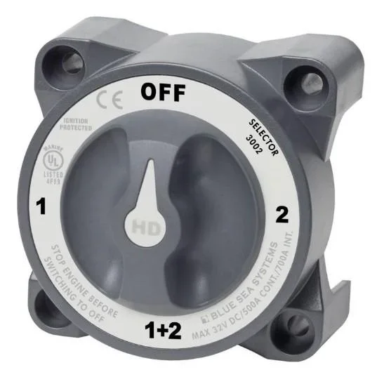 BLUE SEA Switch Battery HD Selector | 3002-BSS