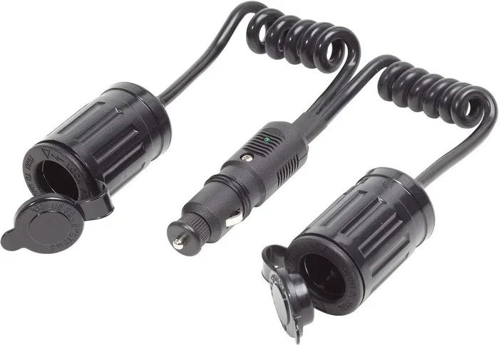 Blue Sea System 12 Volt Plug with Double Extension Socket