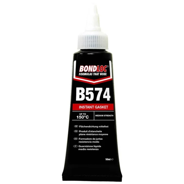 Bondloc B574 Instant Gasket Solution (Orange / 50ml)