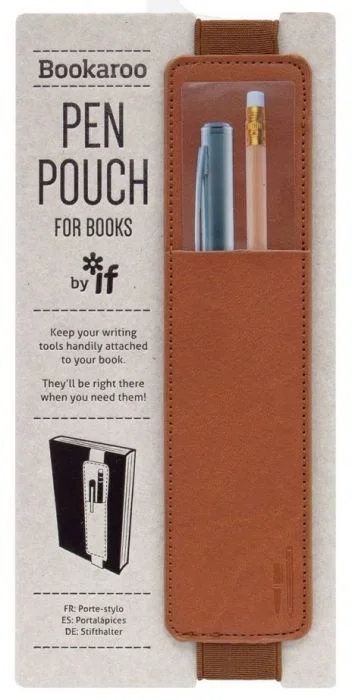 Bookaroo Pen Pouch – Brown