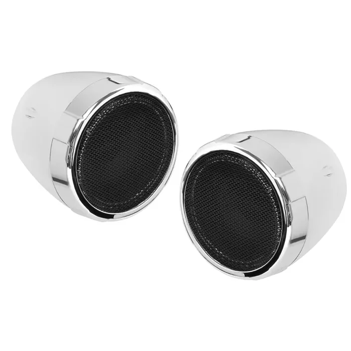 Boss Audio 3in MCBK425BA Motorcycle Speaker System – Chrome – 600W