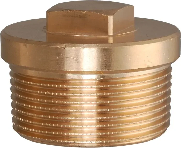Bronze blind flange with external thread