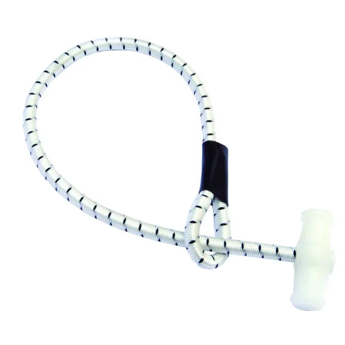 Bungee Sail Tie CM.55 – Durable 20-Pack with Grummet and Nylon Bolt for Secure Sailing and Boating Equipment