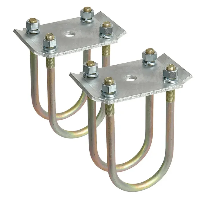 C.E. Smith Axel Tie Plate Kit for 3in Round Axel