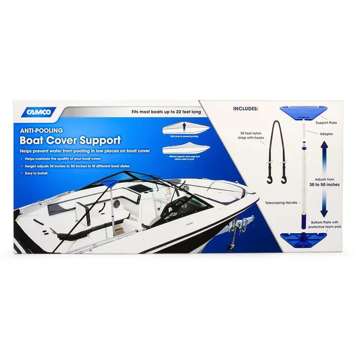 Camco Adjustable Boat Cover Support Kit – 41970