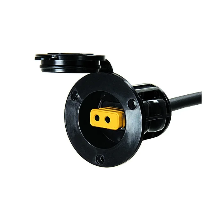 Cannon Flush Mount Power Port – Black