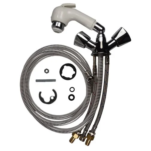 Chrome-Plated Mixer Tap Shower