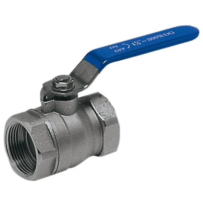 Chromed Brass 1/2″ Ball Valve with Stainless Steel Handle – Long Threads per ISO9093 Regulations