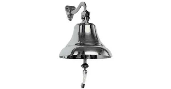 Chromed Brass Classic Bells 190 mm