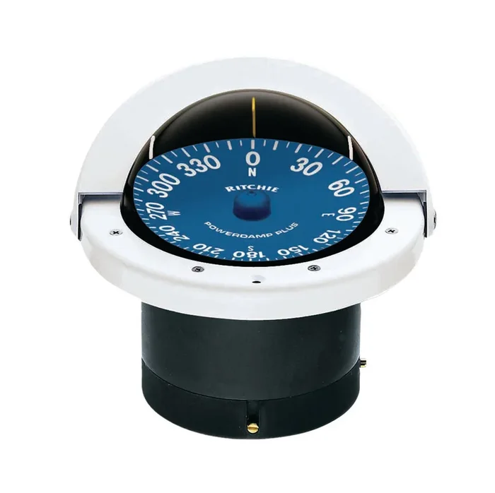 COMPASS FLUSH MNT 4.5’DIAL WHITE