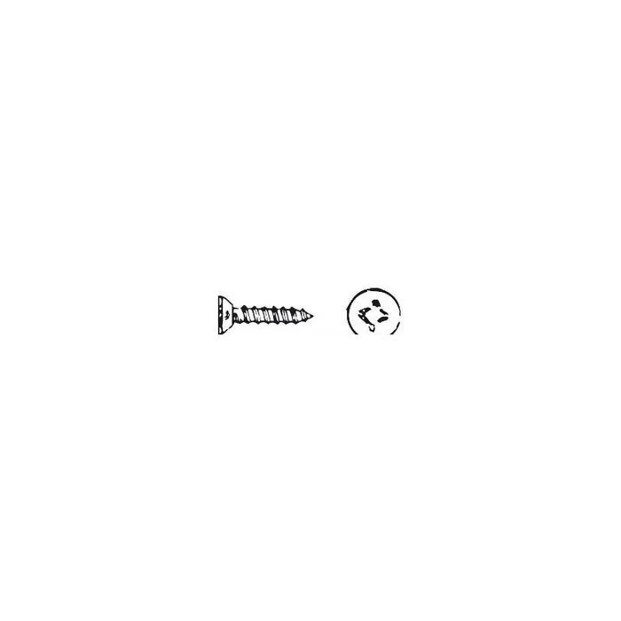 Countersunk Self-Tapping Screw 4.8×32 AISI 304 – Osculati Nautical Supplies