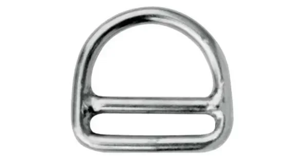 D Ring With Bar 8x50mm Stainless Steel